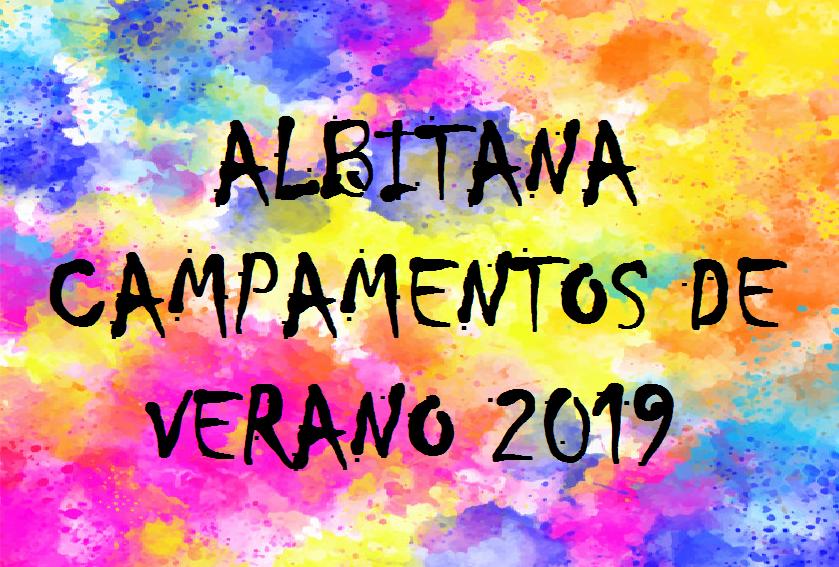 HORAS DE SALIDA / ENTRADA  CAMPAMENTOS DE VERANO ALBITANA 21/7/2019